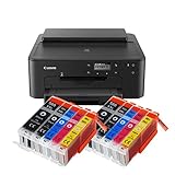 IC-Office Canon Pixma TS705a TS-705a Farbtintenstrahl-Gerät (Drucker ohne Kopier- und Scanfunktion,...