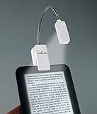 LED Leselampe mit Klammer für eBook Reader, Weiß