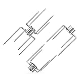 onlyfire Fleischklammer für Drehspieß, Fleischnadeln für Grillspieß und Rotisserie, für 12 MM...