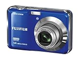 Fujifilm FinePix AX500 Digitalkamera – Blau (14 MP, 5 x optischer Zoom) 2,7 Zoll LCD-Display