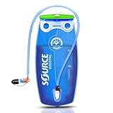 Source Wasserbehälter Widepac Trinkblase, transparent/Blau, 3 Liter