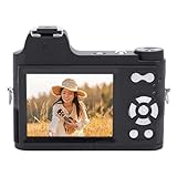 Zunate Spiegellose Digitalkamera, 48MP 4K Video -Makrofotografiekamera mit 18 -Fach Digitaler Zoom,...