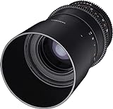 SAMYANG 7857 100/3,1 Objektiv Makro Video DSLR Sony E manueller Fokus Videoobjektiv 0,8 Zahnkranz...