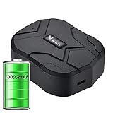 GPS Tracker Auto ohne ABO 150 Tage Standby, Echtzeit-Tracking, wasserdicht, Anti-Verlust-Alarm für...