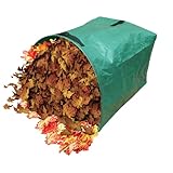 Abfallbehälter für Gartenabfälle, faltbar, 200 l, freistehend, Behälter für Blätter, Rasen,...