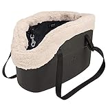Ferplast Hundetragetasche für kleine Hunde und Katzen with-ME, Transporttasche für Haustiere,...