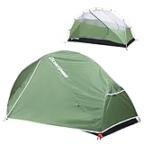 EchoSmile Camping Zelt 2-3 Personen, Wasserdicht PU3000 mm Wurfzelt, Ultraleichtes Double-Layer...