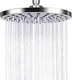 AiQInu 9.6 Zoll Runder Duschkopf Regendusche,Verstellbarer Kopfbrause Wassersparend mit...