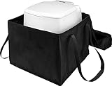 Tragbare Camping Toiletten Aufbewahrungstasche, Nylon Toilettenschutz Abdeckung, Waschbare Outdoor...