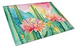 Caroline's Treasures DAC1625LCB Arizona Saguaro Kaktusblüte in Aquarell-Glasschneidebrett, groß,...