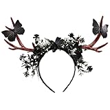 Einzigartiges Cosplay Kostüm Geweihen Haop Gothic Frisur Für Live Show Stirnbänder Gotische...