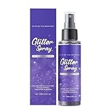 Glanzspray | Glänzendes Haar und Körperspray | Glitter, schnell trocknend, lang anhaltend,...