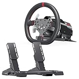 PXN V10 Ultra Gaming-Lenkrad – 3,2 Nm Direct-Drive Force-Feedback Servo-Motor-Basis, PD HM Gas- &...