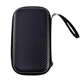 Abaodam Tragbare Stoßfeste EVA Aufbewahrungstasche für Ohrthermometer Kompakte Schutzbox mit...
