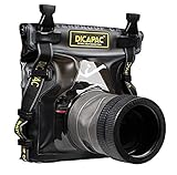DiCAPac WP-S10 Wasserdichte DSLR-Kameratasche mit Objektiv, Unterwassergehäuse, Wasserschutz bis zu...