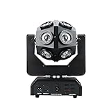 DJ-Disco-Bühnenparty-Lichter Led Beam Moving Head 12×12W Rgbw Rotierende Disco Strobe Licht 4in1...