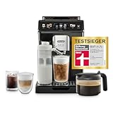 De'Longhi Eletta Explore ECAM452.57.G Kaffeevollautomat mit LatteCrema Milchsystem, heiße und kalte...