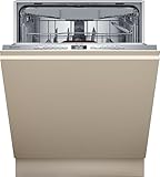 NEFF S255EVX04E, N 50 Smarter XXL Geschirrspüler Vollintegriert 60 cm, Besteckschublade, Flex II...