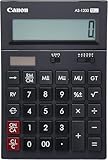 Canon AS1200 anzeigender Tischrechner (12-stellig), schwarz, Grau