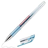 edding 2185 Gelroller - blau-metallic - 1 Stift - 0,7 mm - Gelstifte zum Schreiben, Malen, Mandala,...