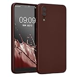 kwmobile Handyhülle kompatibel mit Huawei P20 Hülle - weiche Silikon Case metallisch schimmernd in...
