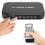 Garsent HDMI-Player, 1080 P -HDMI-Multimedia-Player Unterstützung SD/MMC-Karte, U-Disk, Mobile...