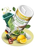 Natureflix Biotonnenpulver mit Zitronenduft | Natürliches Pulver verhindert Feuchtigkeit & Schimmel...