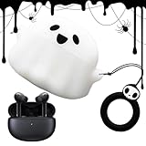 Schutzhülle für Kopfhörer | Lustige Geisterhülle aus weichem Silikon für Kopfhörer, stoßfest,...