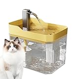 Wasserspender für Katzen, automatischer Haustier -Trinkbrunnen - ruhige Hunde und Katzen...