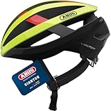 ABUS Rennradhelm Viantor - Sportlicher Fahrradhelm für Einsteiger - für Damen und Herren - Gelb,...