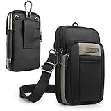 SPAHER Herren Umhängetasche Handytasche Zum Umhängen Gürteltasche Hängetasche Klein...