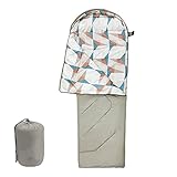 Ghjkldha Schlafsack für kaltes Wetter, verdickter Umschlag-Design, Schlafsack mit Kapuze,...