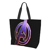 The Avengers Strandtasche für Damen, groß, aus Segeltuch, mehrfarbig
