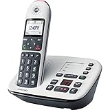 Motorola CD5011 - DECT Digitales Schnurlostelefon mit Anrufbeantworter, Anrufsperre und...