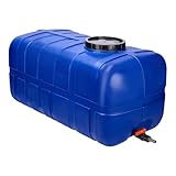Garronda Wassertank 280 Liter Wasserbehälter mit Deckel Regenwassertank Großbehälter für...