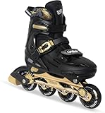 Nattork Inline Skates für Kinder und Erwachsene, 4 Größen Verstellbar Kinder Inliner, Renndesign...