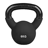 UPFIT Kettlebell, Hantel – Kettlebell 6 kg – Gewicht: 6 kg – Farbe: Schwarz – einfach und...