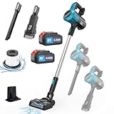 Akku Staubsauger mit Tierhaardüse, für Makita 18V 2X 5.5AH Akku,3-in-1 Kabelloser Akkustaubsauger,...