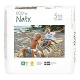 Eco by Naty Baby Windeln Pants - umweltfreundliche Premium-Bio Höschenwindeln aus pflanzenbasierten...