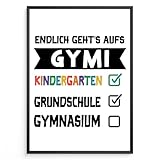 Tigerlino® Grundschulabschluss Geschenk Schulstart Gymnasium 5. Klasse