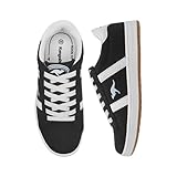KangaROOS Unisex Kinder K-ca Miles Os Sneaker, Jet Black White, 39 EU