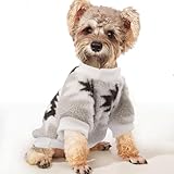 YAODHAOD Hund Pullover für kleine Hunde, Fleece Hund Pullover, Ethnische Stil Winterkleidung, Ultra...