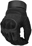 COZOME Motorradhandschuhe Herren, Starke Handschuhe Motorrad mit Protektoren, Sommer Atmungsaktiv...