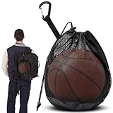 Mumjooyi Ballnetz Ballsack 1 Ball Balltasche Basketball Tasche Basketball Bag Ball Netztasche...
