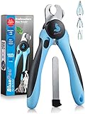 BluePet KrallenSchön Krallenschere mit Schutz als Nagelschere für Hunde, Katzen & Kleintiere -...
