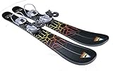 GPO Snowblade Hot Stamp | Kurz-Ski inkl. GC-201-Bindung | 99 cm Länge | Big-Foot-Ski Herren und...