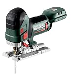 Metabo Akku-Stichsäge STA 18 LTX 150 BL 18 V, mit Brushless-Motor, Softgrip Griff, Hubzahl...