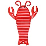 YARNOW Aufblasbare Tier Schwimmmatte Hummerform Kreative Schwimminsel für Sommer für und Outdoor...