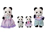 Sylvanian Families 5529 Panda Familie - Figuren für Puppenhaus, Bunt