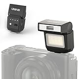 ULANZI SL03 Mini Kamerablitz mit Videolicht, GN8 6500K Kamera Speedlite Blitzgeräte, 90°...